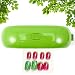 Roleadro Led Nail Lamp 9w Mini Portable Nail Dryer for Nail Manicure Curing LED Gel Polish, Gel Nail Lamp/Painting Salon Tools with UK Plug(Green)
