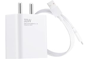 Mi 33W SonicCharge 3.0 USB Charger for Cellular Phones, White