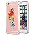 Price comparison product image Caler iPhone 6S Case, iPhone 6 Case, Air Cushion [Clear Crystal] Clear TPU Silicone Transparent Bumper Case Cover Animals Giraffe Bird Anchor Design Case for iPhone 6S and iPhone 6