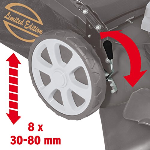 Limited Edition Einhell Benzin-Rasenmäher LE-PM 51 S HW-T (2,8 kW, 51 cm Schnittbreite, 50 l Fangsack, LE-PM 51 S HW-T TRIKE-Edition Radantrieb) - 6