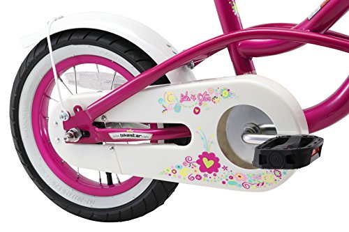 BIKESTAR® Premium Design Kinderfahrrad für coole Kids ab 3 Jahren ★ 12er Deluxe Cruiser Edition ★ Creamy Violett - 8