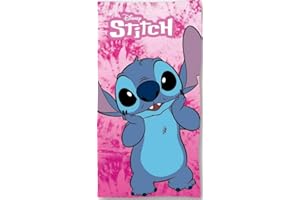 New Discount Drap De Plage Stitch Ou Serviette De Bain Stitch 70 X 140 Cm en Coton (Drap de Plage Stitch Fille)