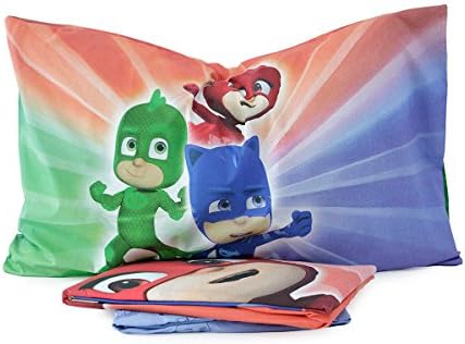 Complete Bed Sheet Set Super pigiamini PJ Masks for Single Bed R290
