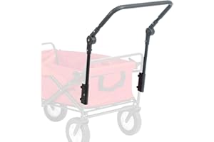 STAFENY Zusammenklappbarer Allzweckwagen, Ersatzteile, Umbau, Zuggriff, Ersatz, Ersatzwagen, Trolley-Griff, Zubehör, Wagen, zusammenklappbarer Schiebegriff für Campingwagen