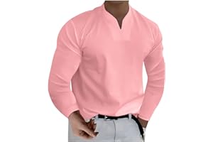 TOFOTL Sweatshirts Homme Vintage Slim T Shirt Homme Humour Manches Longues Travail Sweats Homme Col V Printemps Noel Chemise