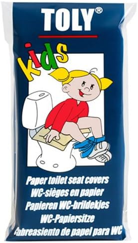 Toly Kids Childrens Paper Toilet Seat Covers (6 Packs of 10 Covers)