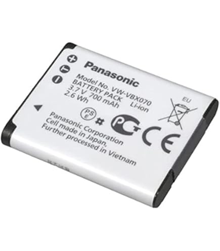 Batteria PATONA 700mAh Per Panasonic HX-DC1/DC2/DC3, Pentax Optio, Sanyo Xacti - Compatibile Con Modelli Multiple - Foto 9