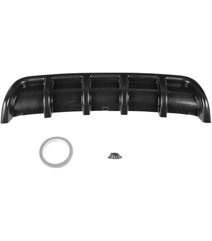 RDX Racedesign Spoiler Anteriore Sottoparaurti Per SKODA Octavia 3 (5E) RS Anni 2013-2017 - Kit 3 Pezzi In Poliuretano (PU) Made In Germany, Colore Nero - 2