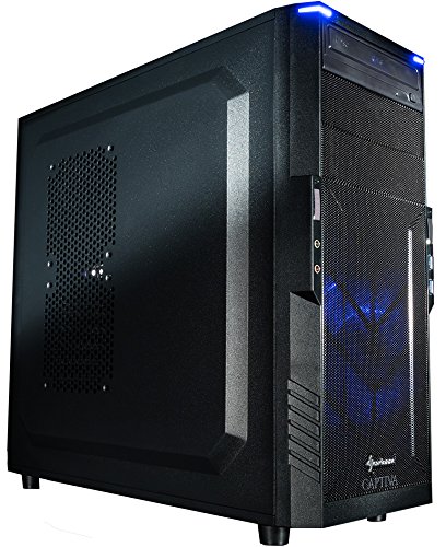 Preisvergleich Produktbild Komplettrechner Captiva PC Sharkoon T3-V i5-7400 / GTX1050Ti 4GB, 5983893000
