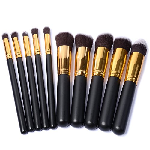 XCSOURCE® Pro Kosmetik 10PCS Pinsel Satz Makeup Brush Satz Augenbrauen Schatten Cosmetic Foundation Concealer Bürsten MT085 - 2