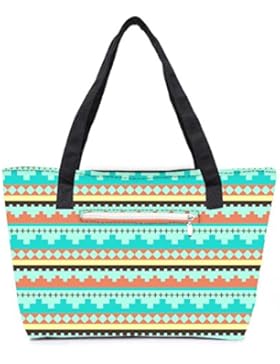 Snoogg , Damen Umhängetasche mehrfarbig mehrfarbig