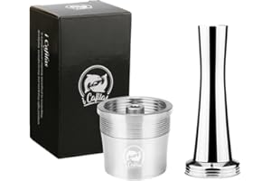 BENFUCHEN Capsule Caffè Riutilizzabili per illy Machine Portacialde Cafè Compatible avec macchine café Série illy