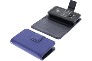 foto-kontor Bolsa Compatible con Dexcom G7 / One+ Book Style protección Azul de la Portada Funda