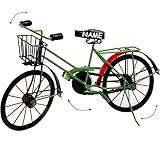 sehr schönes großes XXL ____ Deko Fahrrad ____ mit liebevollen Details und Bemalungen _ aus stabilen Metall __ Modell: 