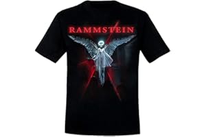 Rammstein T-Shirt Du Ich Wir Ihr schwarz, Offizielles Band Merchandise Fan Shirt schwarz mit Brust- und Rückendruck