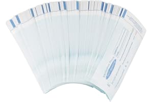 REDXIAO Dental Sterilization Pouch, Autoclave Sterilizer Bags, Sterilization Pouch Self-sealing Bag Self-sealing Sterilization Pouch, Dental Products Dental Self-sealing Sterilization Pouch