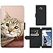 Produktbild PU Leder Wallet Case Folio Schutzhülle // V00003864 sparta Katze // Motorola Google Nexus 6