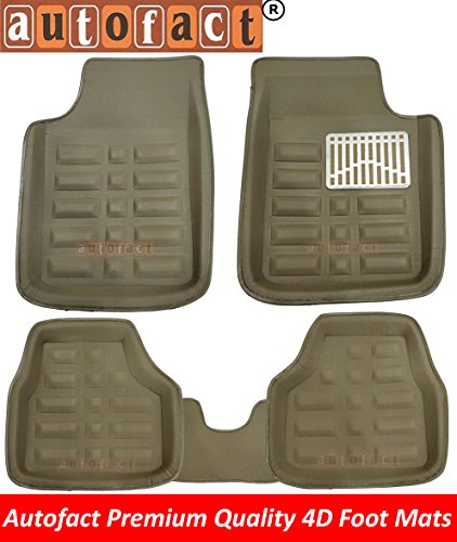 Autofact Beige 3D / 4D Car Foot Mats For Tata Tiago RS.1199 (60.00% Off) - Amazon