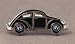 Produktbild Anstecker, Metall, Emaille, Schwarz, Car Volkswagen VW Beetle