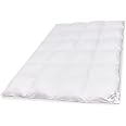 Mayaadi-Home HS99 Cuscino In Piuma D'Oca 50x70 Cm - 1000g, 70% Piumino 30% Piuma - Naturale, Morbido, Lavabile 60°C, Antiacaro