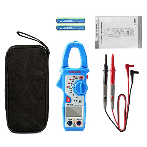 Strommesszange Aidbucks MT200 Automatischer Amperemeter 6000 Counts AC/DC True RMS - 7