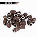 WILSON Drum Sander Set with Sanding Band Mandrel, 25pcs Sanding Bands for Dremel Rotary Tool, 150 Grit