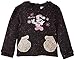 Disney Baby Girls Minnie Mouse NH0064 Sweatshirt, Navy/Black (Dark Grey Melange), 0-6 Months (Manufacturer Size:6 Months)