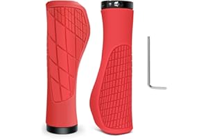 GOUNNU Puños Bicicleta Ergonomicos Mangos Bicicleta Antideslizante Caucho Manillar Bicicleta De Diámetro 22,2mm Empuñadura Bicicleta para MTB, BMX, Montaña, Bici Plegables, Bicicletas Urbanas