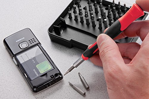 Fixpoint WZ BIT 4 Bitsatz (39-teilig für mini Tor x PZ PH, Schlitzschrauben) silber - 2