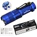 Produktbild Sidiou Group 7w 300lm Mini Cree LED Taschenlampe Torch einstellbarer Fokus Zoom-Licht-Lampe (Blue)