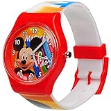 Unbekannt Kinderuhr / Armbanduhr - Disney - Mickey Mouse - Analog - Quarz / Analogarmbanduhr - Lernuhr - hochwertige Uhr / Kinderarmbanduhr - Analoguhr - Kinder - Uhren..
