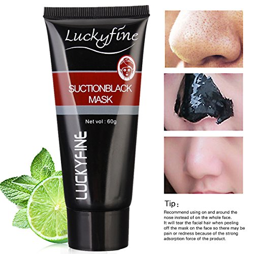 Blackmask, LuckyFine Entfernen Mitesser Akne Mask Reinigungsmaske Blackmask 60g - 4