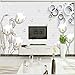 Produktbild Mddjj Benutzerdefinierte 3D Fototapete 3D Geprägte Blume Handgemalte Tulpen Wandbild Restaurant Wohnzimmer Sofa Hintergrundbild Wandbild-400X280Cm