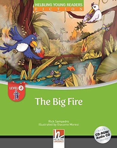 The big fire level a young readers con cd - audio