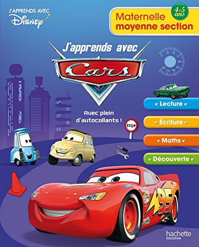Download J'apprends avec Cars Maternelle Moyenne Section