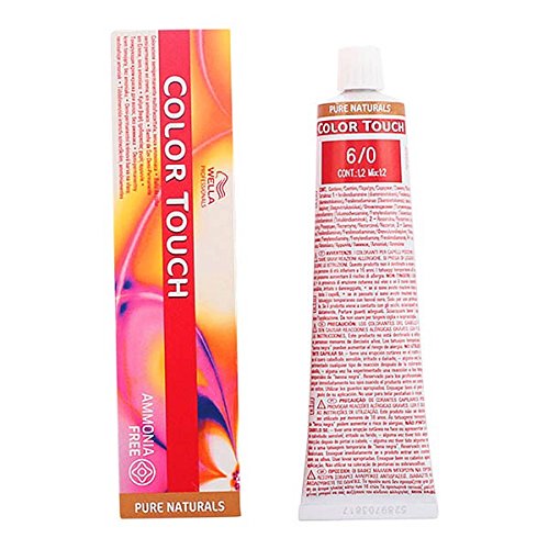 Wella Permanent Hair Colour, Color Touch 6/0 60 ml