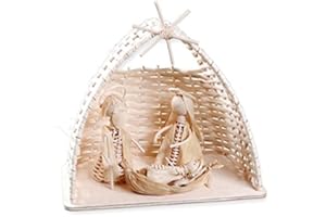 Zita's Creative Bastelset - Betlehem Flechten, Korbflechten, Schilf Set, Peddigrohr, Flechtmaterial, Flechtset, Rattan