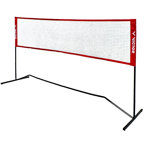 VICTOR Premium Multifunktionsnetz – Badminton, Tennis, Fußballtennis uvm. – 300 cm breit; höhenverstellbar, 859/3/0 - 7