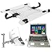Produktbild Laptop Halterung Adapterplatte weiß an Wandhalterung Tischhalter Halterplatte VESA 100 für Notebook Netbook Tablet PC Mediaplayer Modell: IP27W