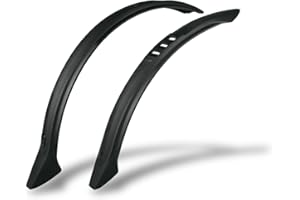 SKS GERMANY VELO błotnik dla dorosłych i dzieci (akcesoria rowerowe z praktycznym uniwersalnym mocowaniem, optymalna ochrona przed pryskaniem, z odpornego na uderzenia tworzywa sztucznego)