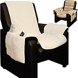 Sesselschoner Lammflor Sesselauflage Sesselbezug...