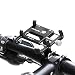 Produktbild KOBWA Fahrrad Handy Halter 360 Grad Swivel Fahrrad Halter für iPhone X/8/7/6 s/6/5 s/5c, Samsung S7/S6/S5/Hinweis 5/4/3, Nexus, HTC, Huawei, etc.