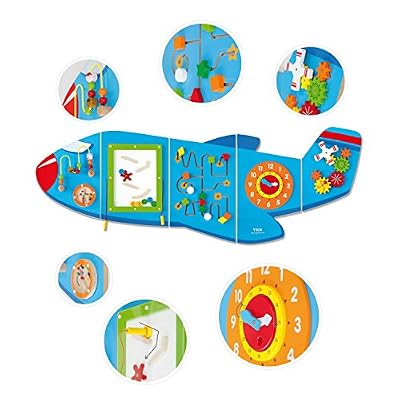 Viga Toys - 50673 - Jeu Mural - Avion