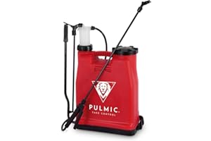 PULMIC TAKE CONTROL Pulmic Raptor 12 Pulverizador Manual Hidráulico. Mochila Pulverizadora Profesional de 12L. Sulfatadora Manual de Alta Presión. Boquilla Regulable para Herbicidas y Fungicidas.