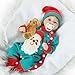 Produktbild npkdoll Reborn Baby-Puppe Hälfte Simulation Silikon Vinyl 50,8 cm lebensecht 48-50 cm Süße Mädchen mit Pretty für Thanksgiving schwarz Freitag Christmas Day 50B-6DE