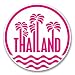 Produktbild 2 x 10cm/100mm Thailand Vinyl SELBSTKLEBENDE STICKER Aufkleber Laptop reisen Gepäckwagen iPad Zeichen Spaß #6410