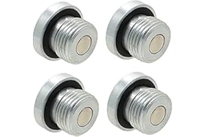 VEESPER 4PCS Front Gearcase Drain Plug Kit, Diff Drain Plugs Compatible with Polaris Sportsman Ranger RZR Ace 325 500 570 800 900 1000 XP Scrambler 2203738 DKEKE