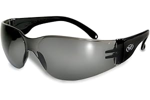GLOBAL VISION Shatterproof UV400 Sunglasses/Tinted Sport Glasses With Anti-fog Treatment Complete With Free Microfibre Storage Pouch. Ideal for Cricket, Cycling, Golf, Tennis and many other sports.