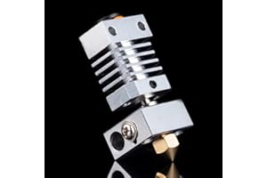 BZ 3D Ender 3 All Metal Hotend Upgrade,Heatbreak Alliage de Titane,Buse en Laiton MK8 0.4mm pour Ender 3/V2/Pro/Max/Ender 5/Plus/CR-10/10S/S4 Hotend.