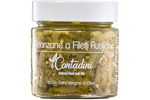 I CONTADINI iContadini, Auberginen in Stücken auf rustikale Art, aus Italien 230 g